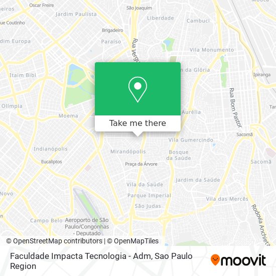 Faculdade Impacta Tecnologia - Adm map