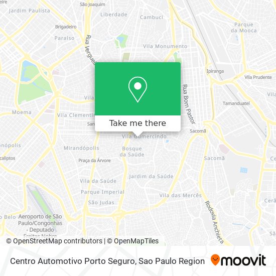 Centro Automotivo Porto Seguro map