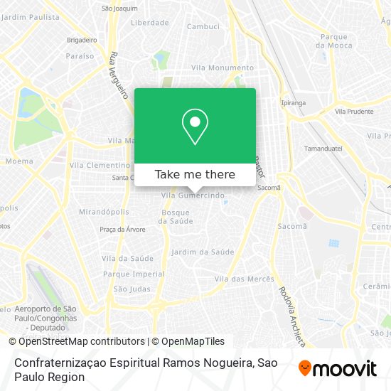 Confraternizaçao Espiritual Ramos Nogueira map