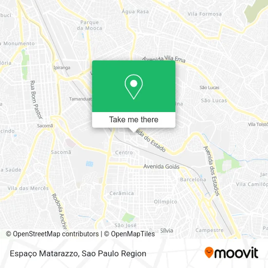 Espaço Matarazzo map