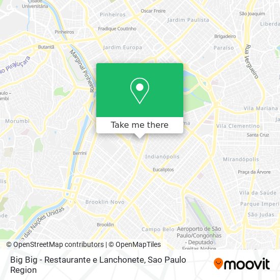 Big Big - Restaurante e Lanchonete map
