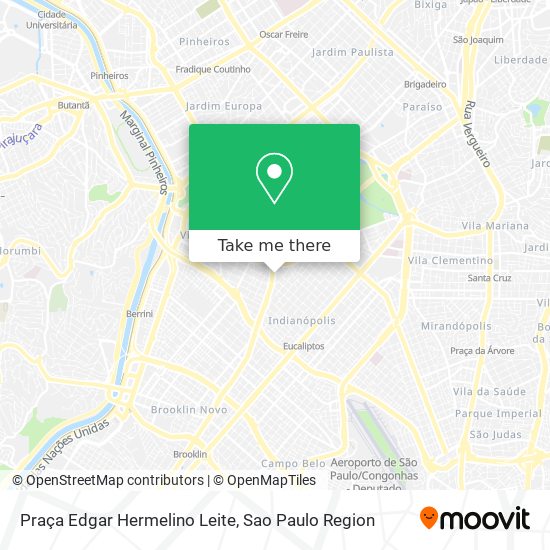 Praça Edgar Hermelino Leite map