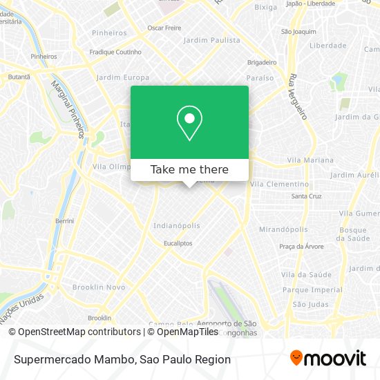 Supermercado Mambo map