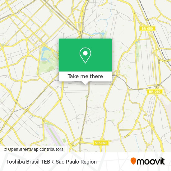 Toshiba Brasil TEBR map