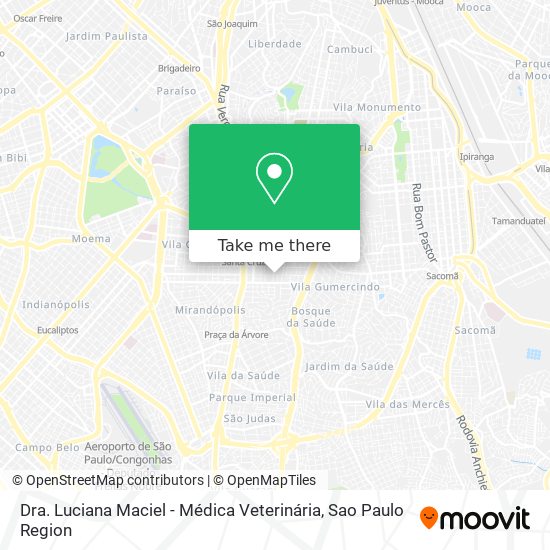 Dra. Luciana Maciel - Médica Veterinária map