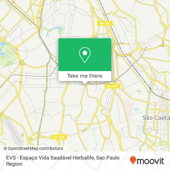 EVS - Espaço Vida Saudável Herbalife map