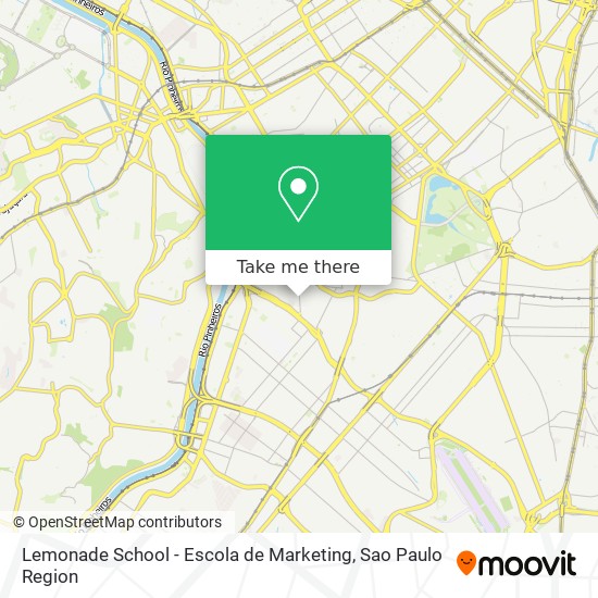 Lemonade School - Escola de Marketing map