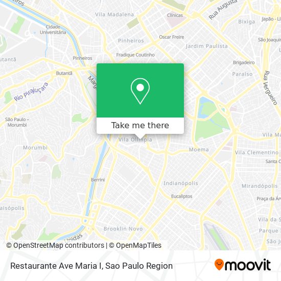 Restaurante Ave Maria I map