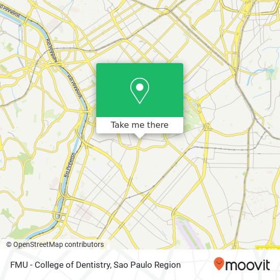 Mapa FMU - College of Dentistry