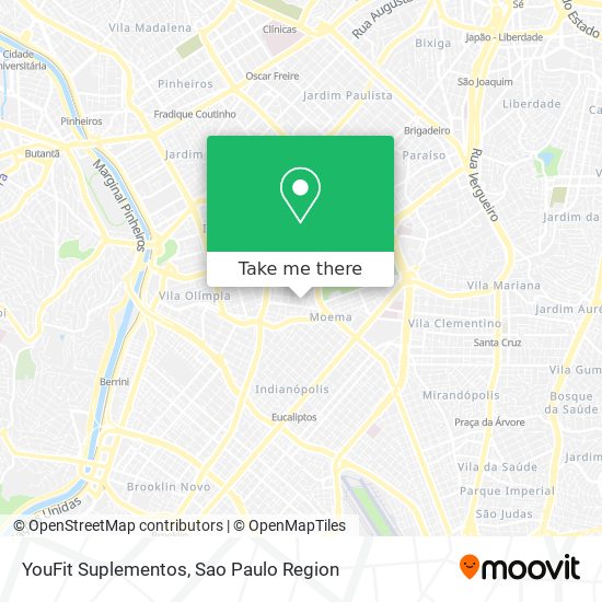 YouFit Suplementos map