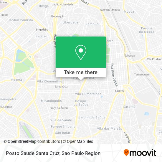 Posto Saude Santa Cruz map