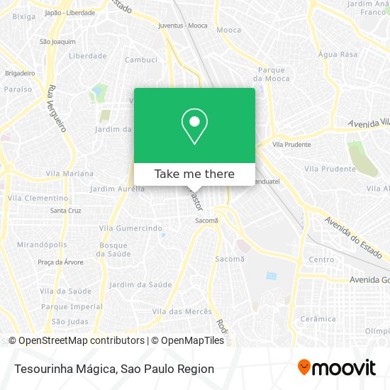 Tesourinha Mágica map