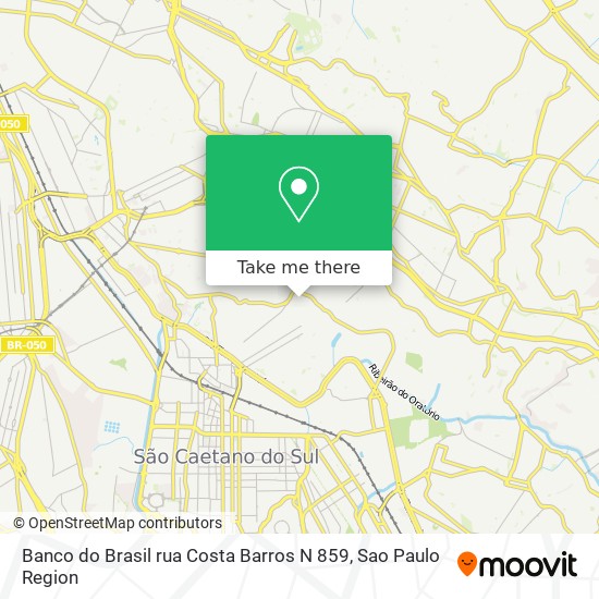 Banco do Brasil rua Costa Barros N 859 map