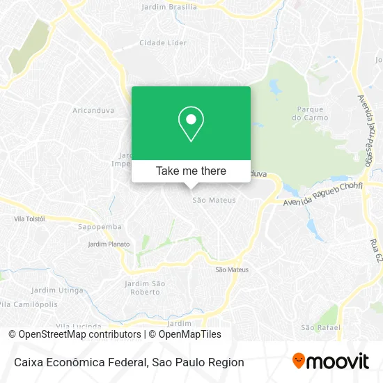 Caixa Econômica Federal map