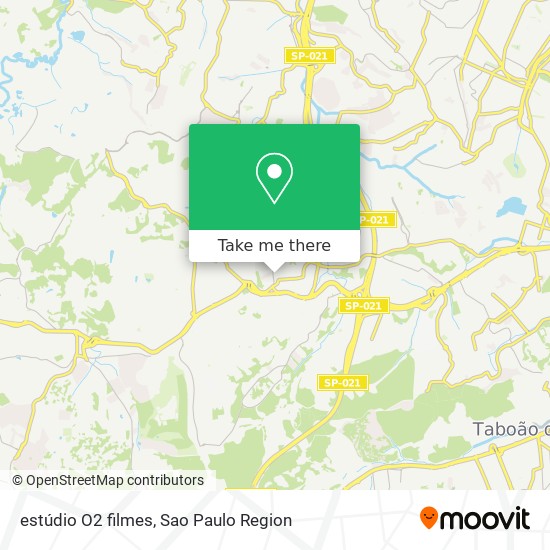 estúdio O2 filmes map