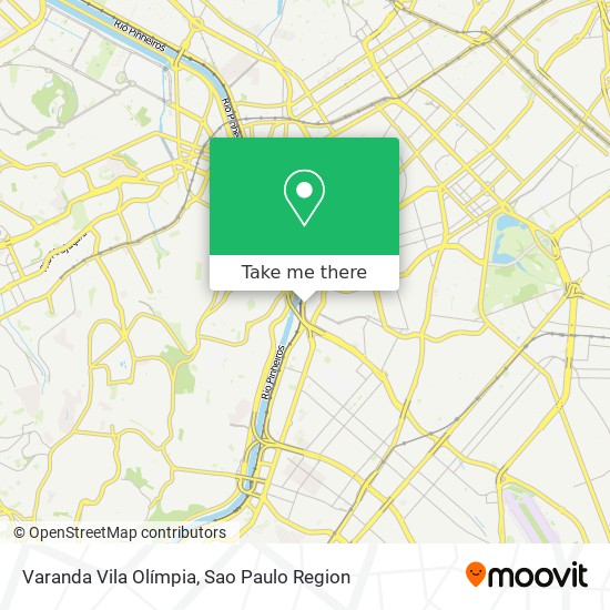 Varanda Vila Olímpia map