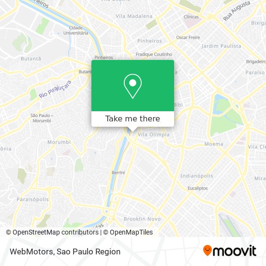 Mapa WebMotors