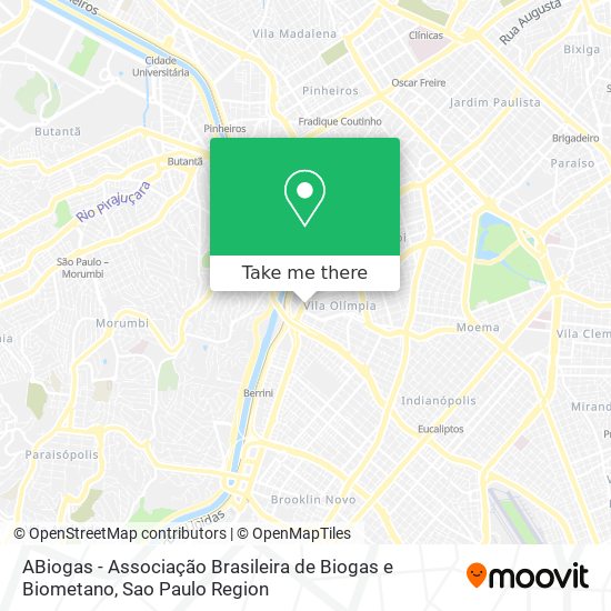 ABiogas - Associação Brasileira de Biogas e Biometano map