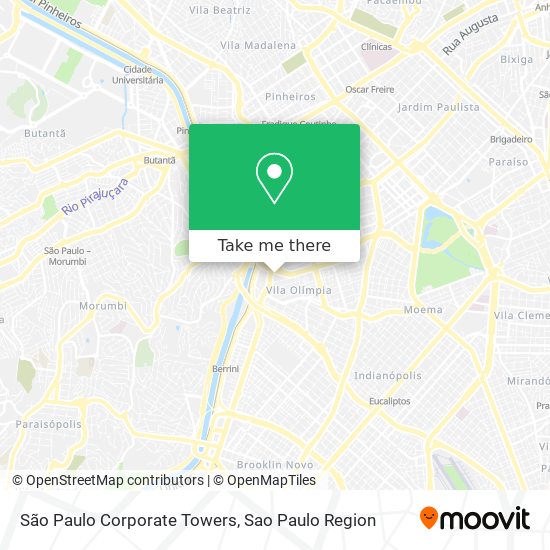 São Paulo Corporate Towers map