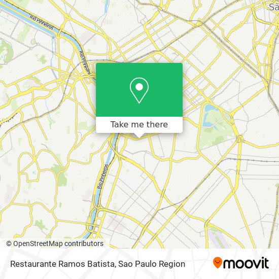 Mapa Restaurante Ramos Batista