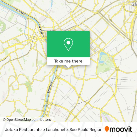 Mapa Jotaka Restaurante e Lanchonete