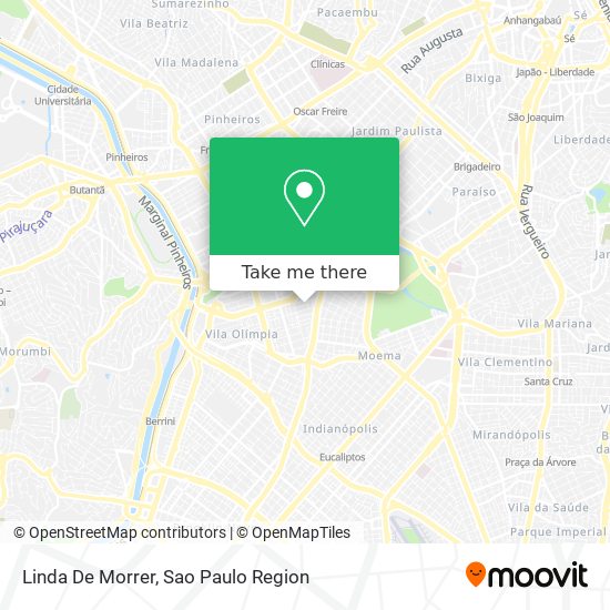 Linda De Morrer map