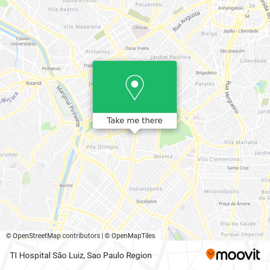 TI Hospital São Luiz map