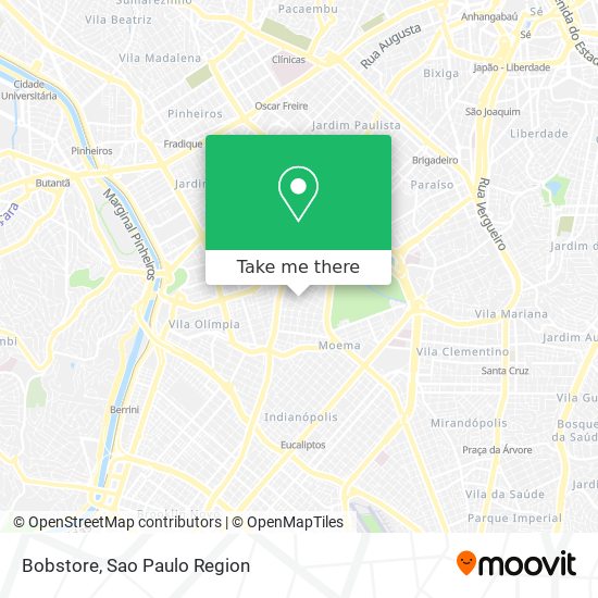 Bobstore map