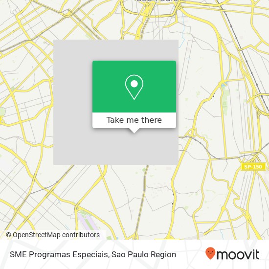 Mapa SME Programas Especiais