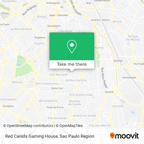 Red Canids Gaming House map