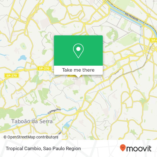 Tropical Cambio map