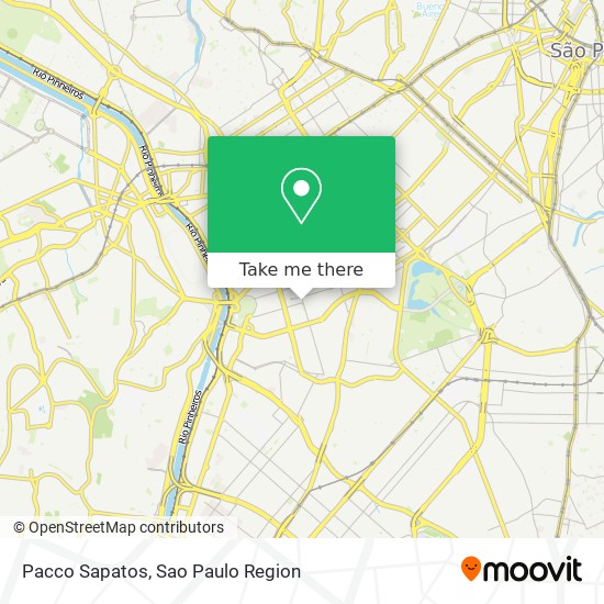 How to get to Pacco Sapatos in Itaim Bibi by Bus, Metro or Train?