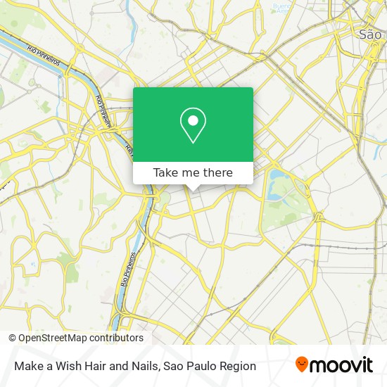 Mapa Make a Wish Hair and Nails