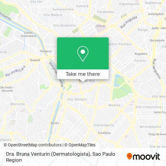 Dra. Bruna Venturin (Dermatologista) map