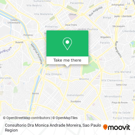 Consultorio Dra Monica Andrade Moreira map