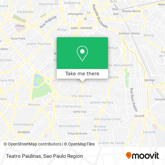 Teatro Paulinas map
