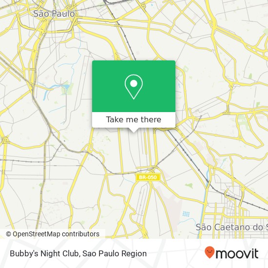 Bubby's Night Club map