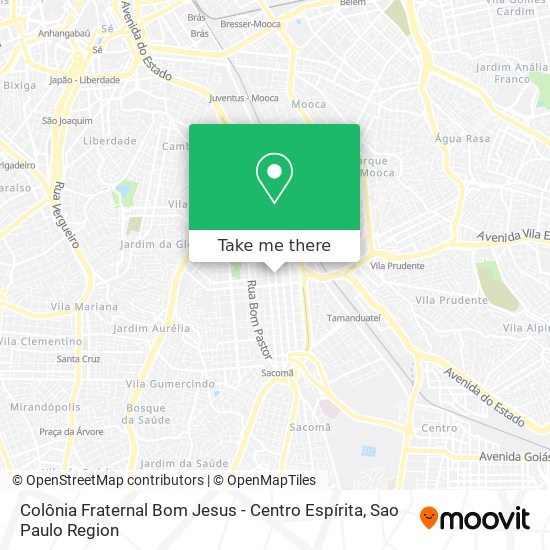 Colônia Fraternal Bom Jesus - Centro Espírita map