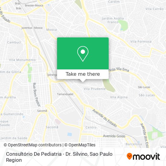 Consultório De Pediatria - Dr. Silvino map