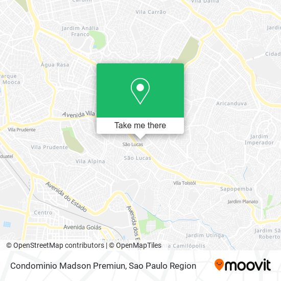 Mapa Condominio Madson Premiun