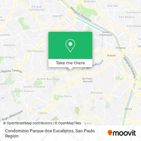 Condominio Parque dos Eucaliptos map