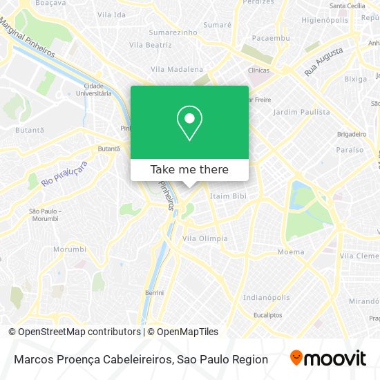 Marcos Proença Cabeleireiros map