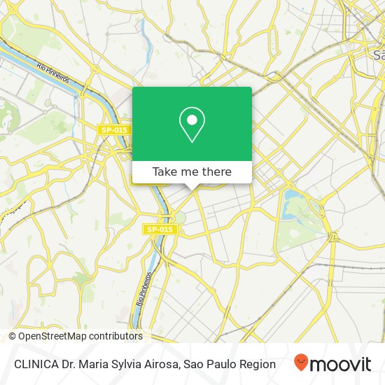 CLINICA Dr. Maria Sylvia Airosa map