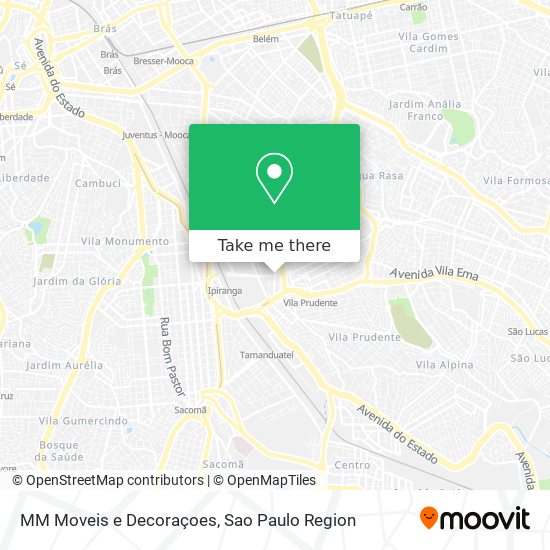 MM Moveis e Decoraçoes map