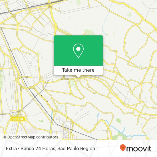 Extra - Banco 24 Horas map