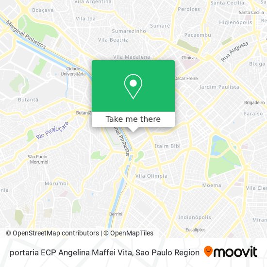 Mapa portaria ECP Angelina Maffei Vita