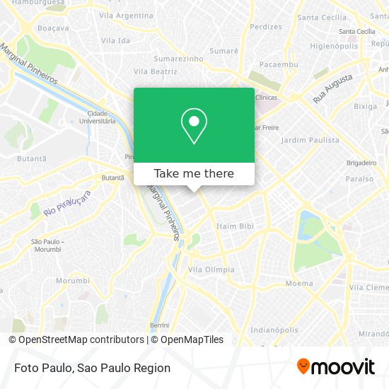Mapa Foto Paulo