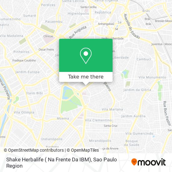 Shake  Herbalife ( Na Frente Da IBM) map