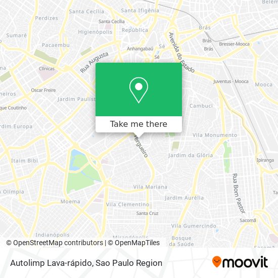 Autolimp Lava-rápido map