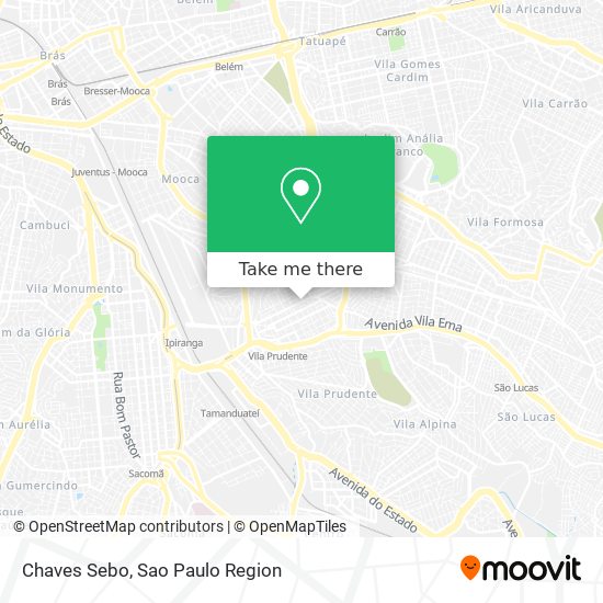 Chaves Sebo map